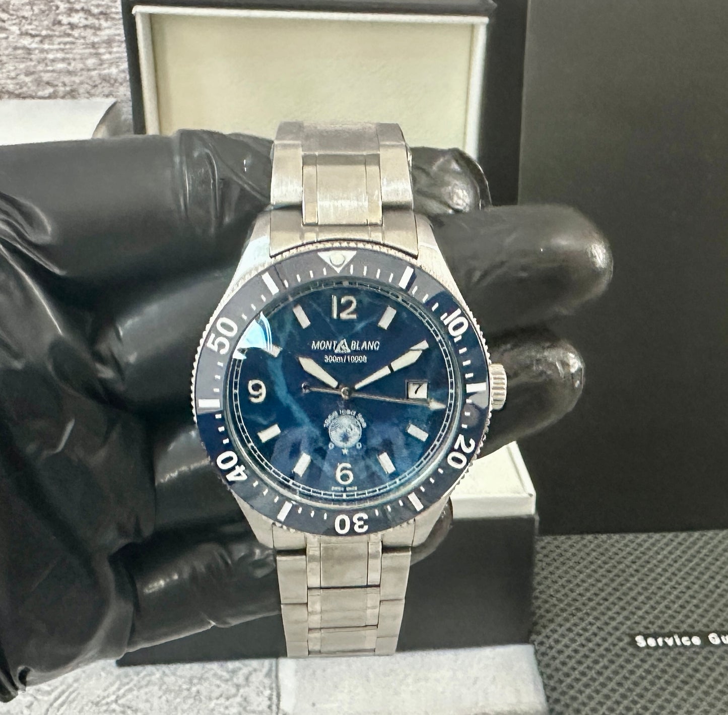 Reloj MB Iced Sea AAA azul