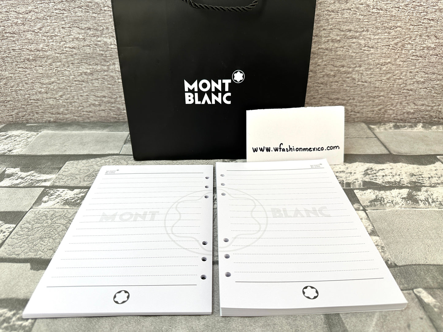 Repuesto de hojas A5 para Organizador tipo agenda Mont B