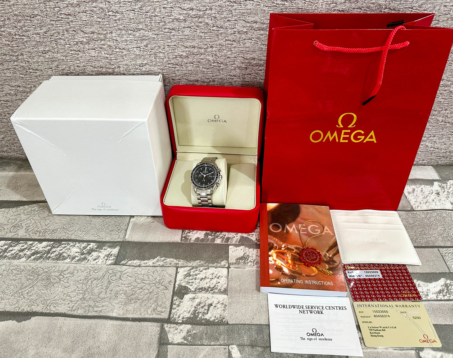 Reloj OM Speed Master AAA Quartz