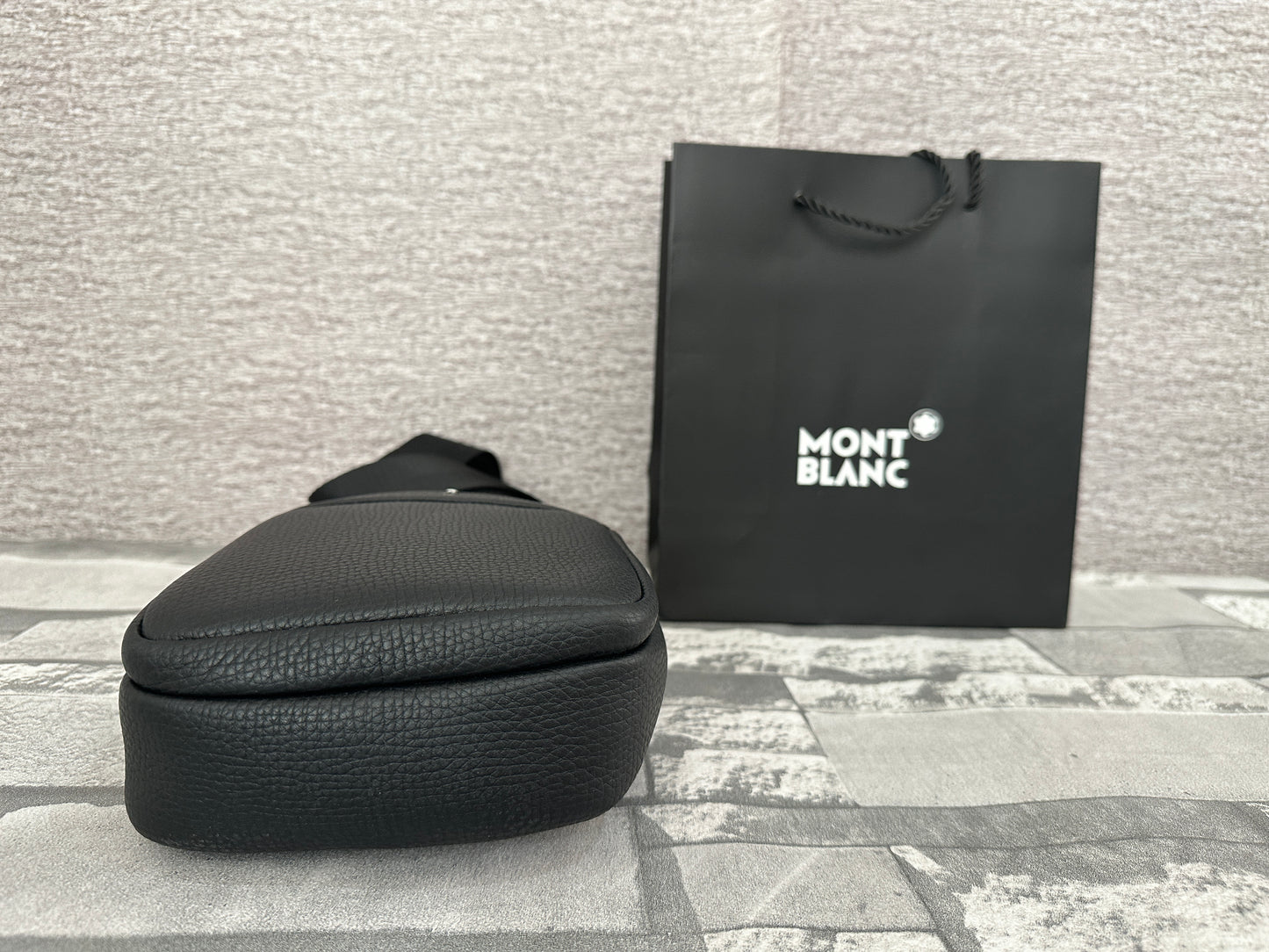 Bolsa crossbody tipo Pechera de Piel Genuina MB