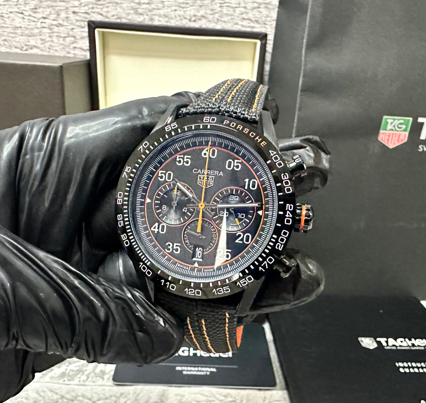 Reloj Carrera P0RSCHE Orange