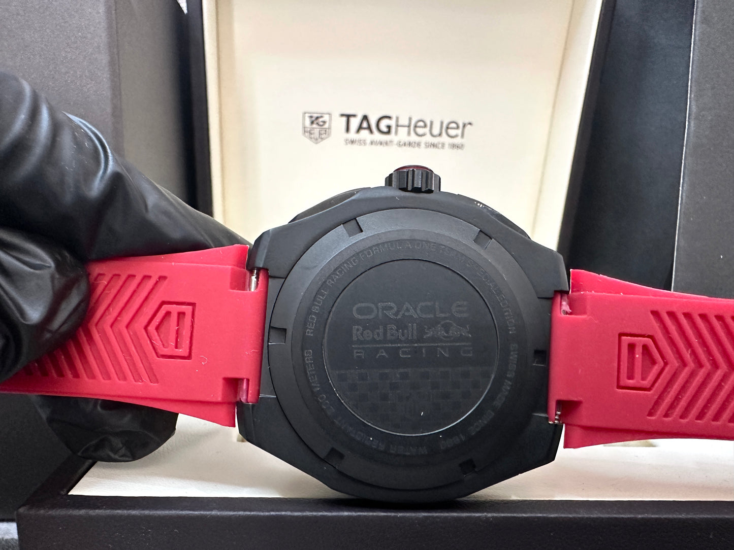 Reloj rojo F1 Red Bull AAA Quartz