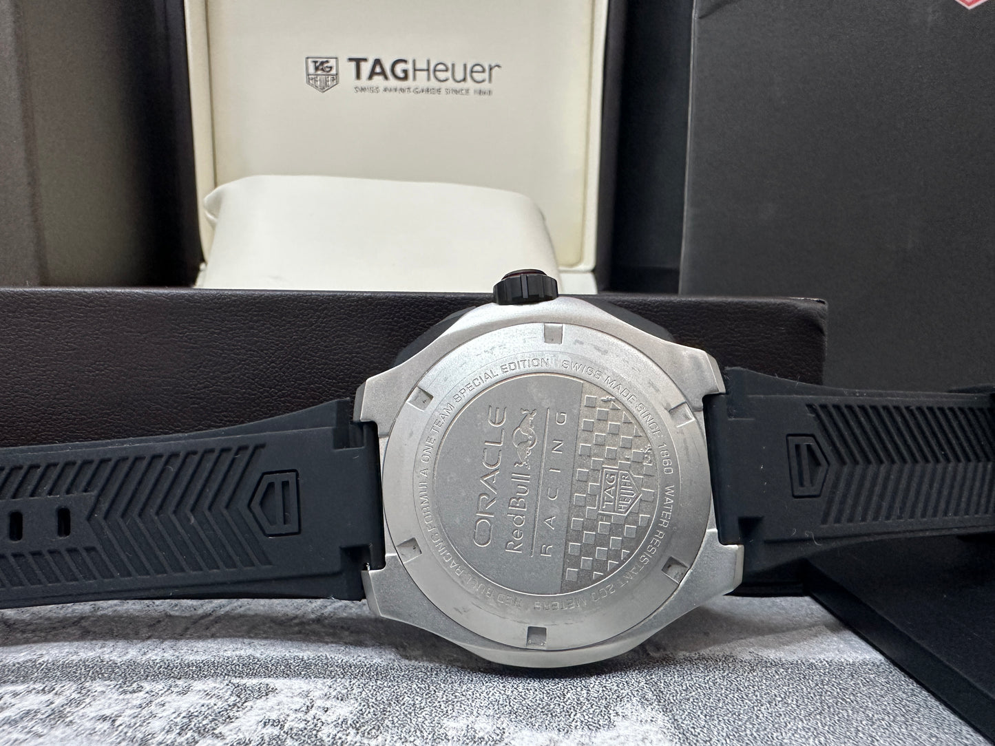 Reloj negro F1 Red Bull AAA Quartz