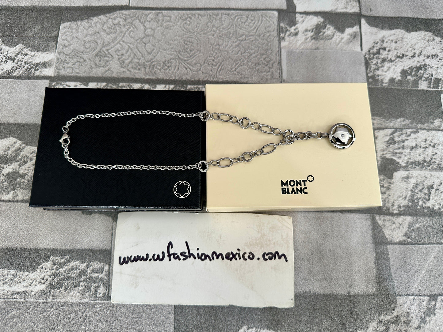 Collar de estrella MB de acero inoxidable
