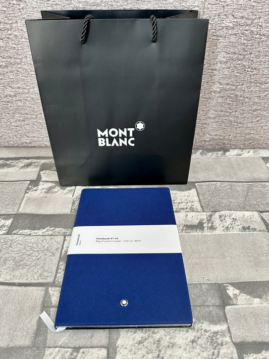 Cuaderno de escritura color azul Mont