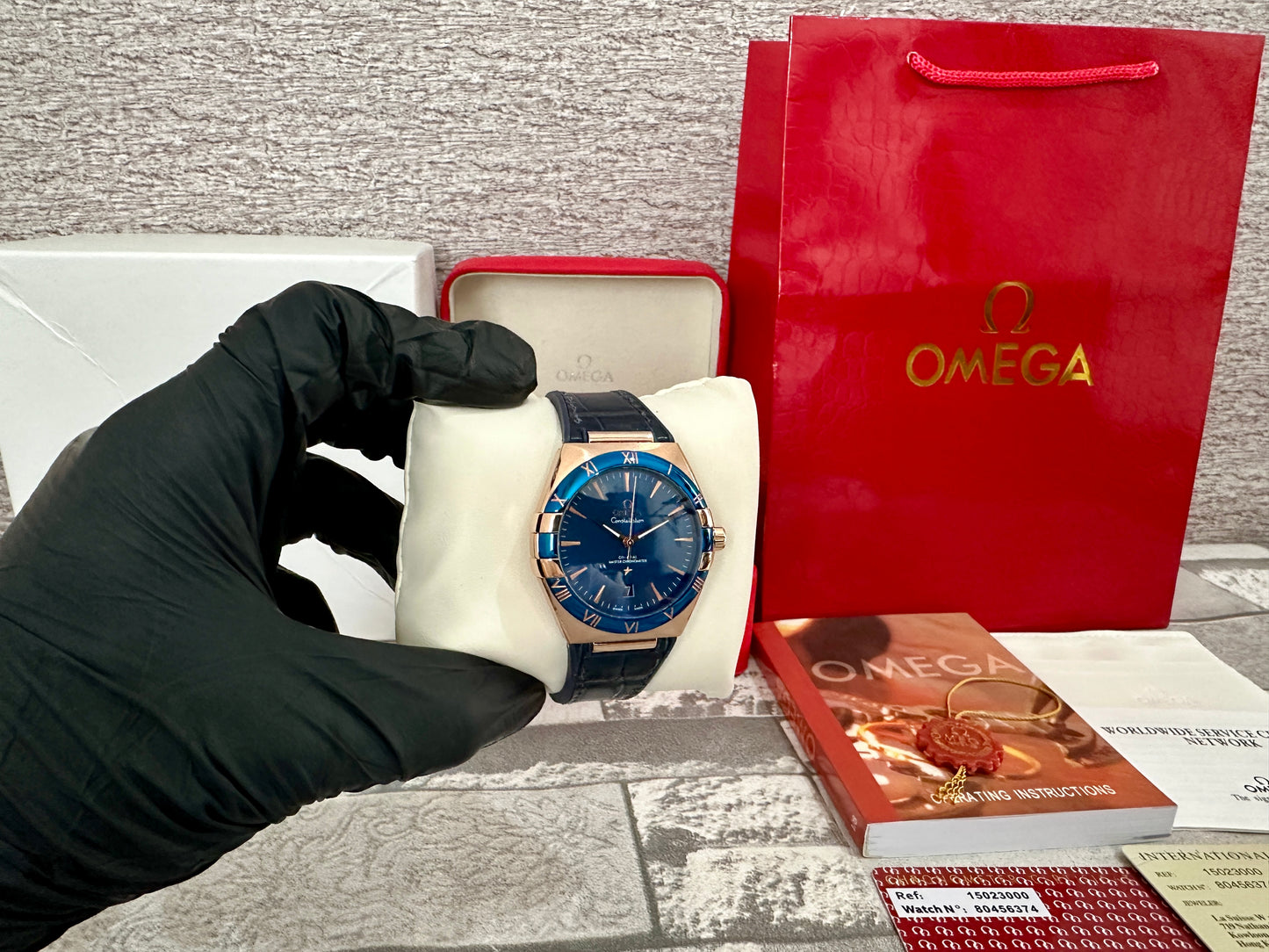 Reloj Constellation, AAA, Automático, azul
