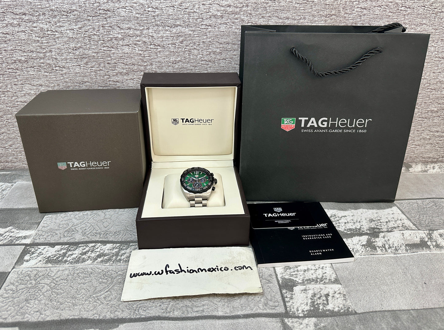 Reloj F1, AAA, Quartz, verde