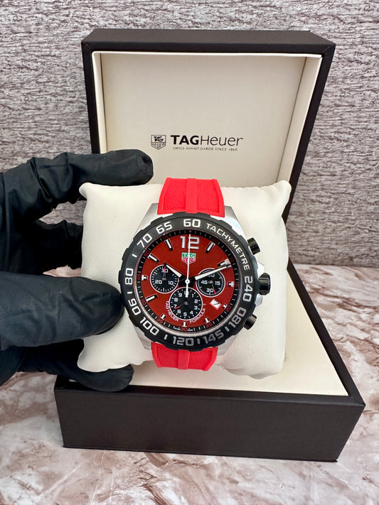 Reloj F1, AAA, Quartz, rojo
