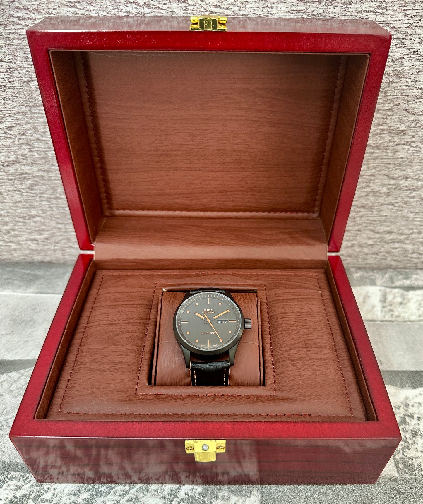 Reloj MID0 Multi Fort automático negro