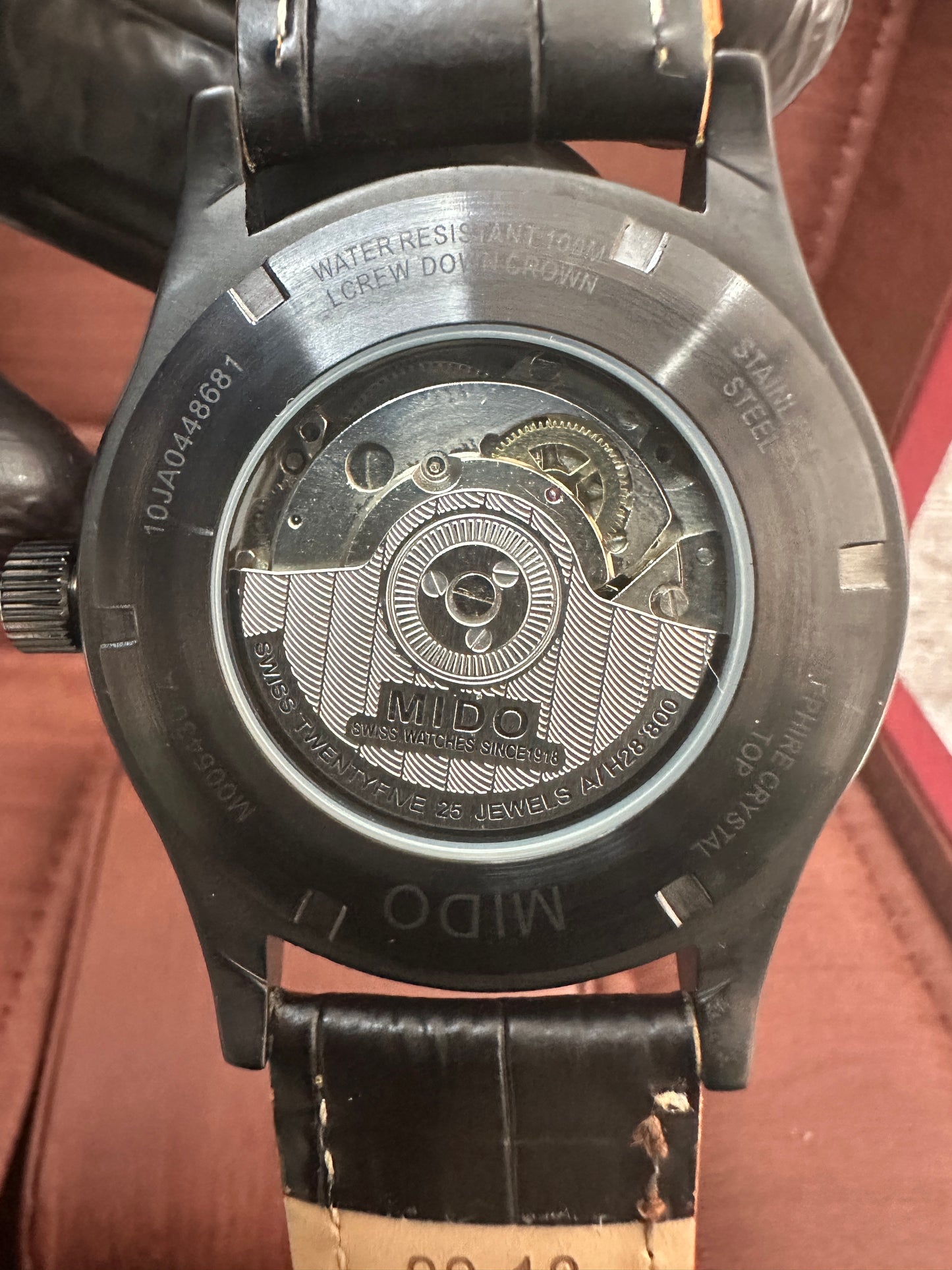 Reloj MID0 Multi Fort automático negro