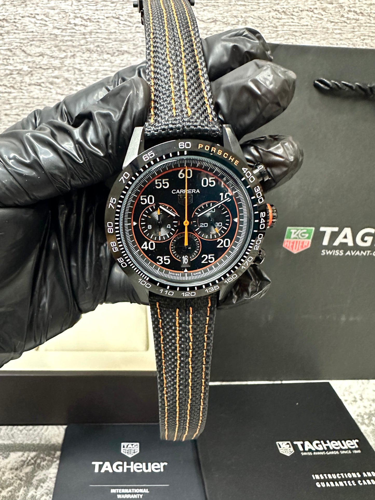 Reloj Carrera P0RSCHE Orange