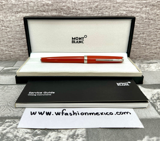 Pluma MB Rollerball PIX naranja