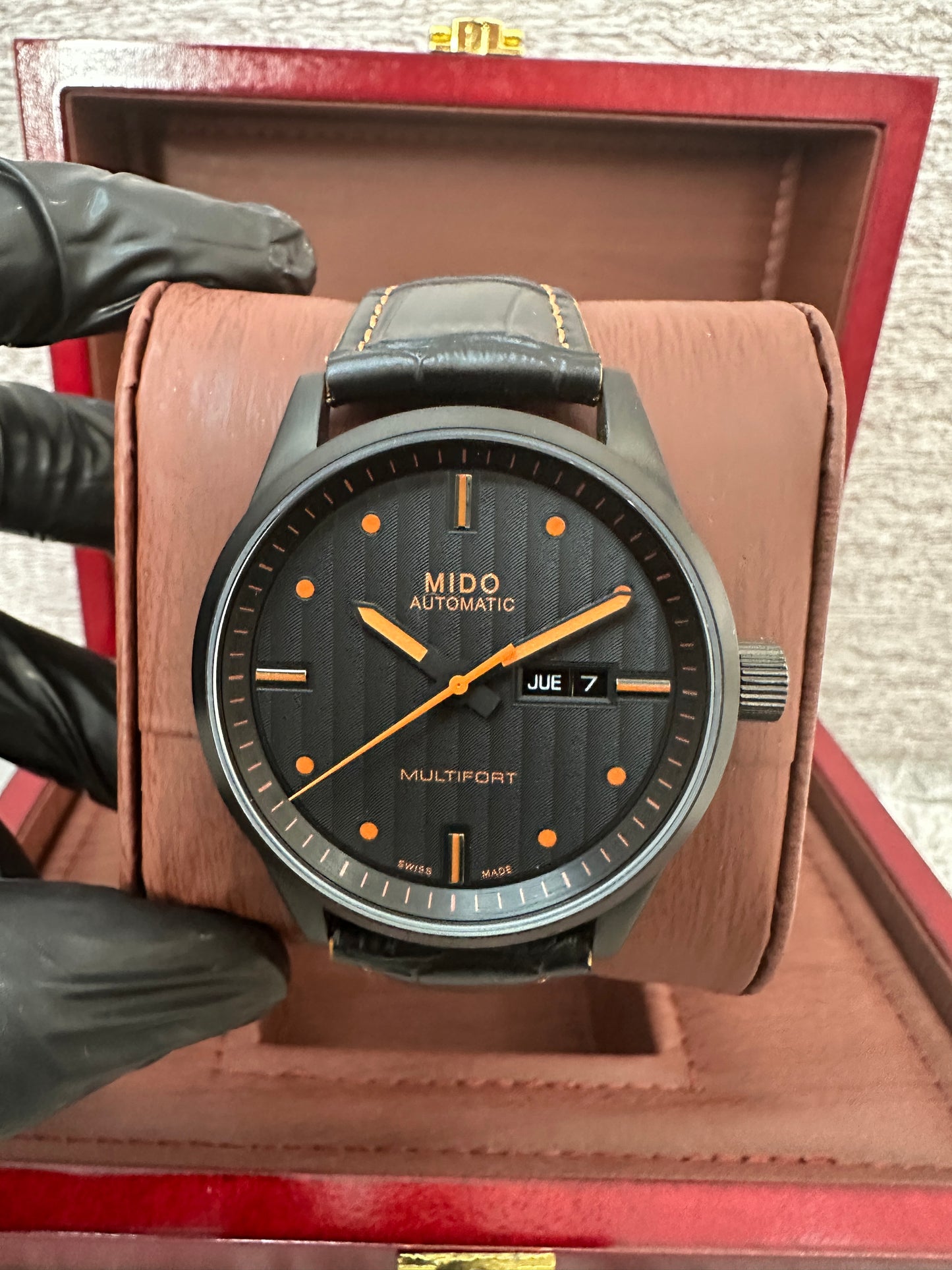 Reloj MID0 Multi Fort automático negro