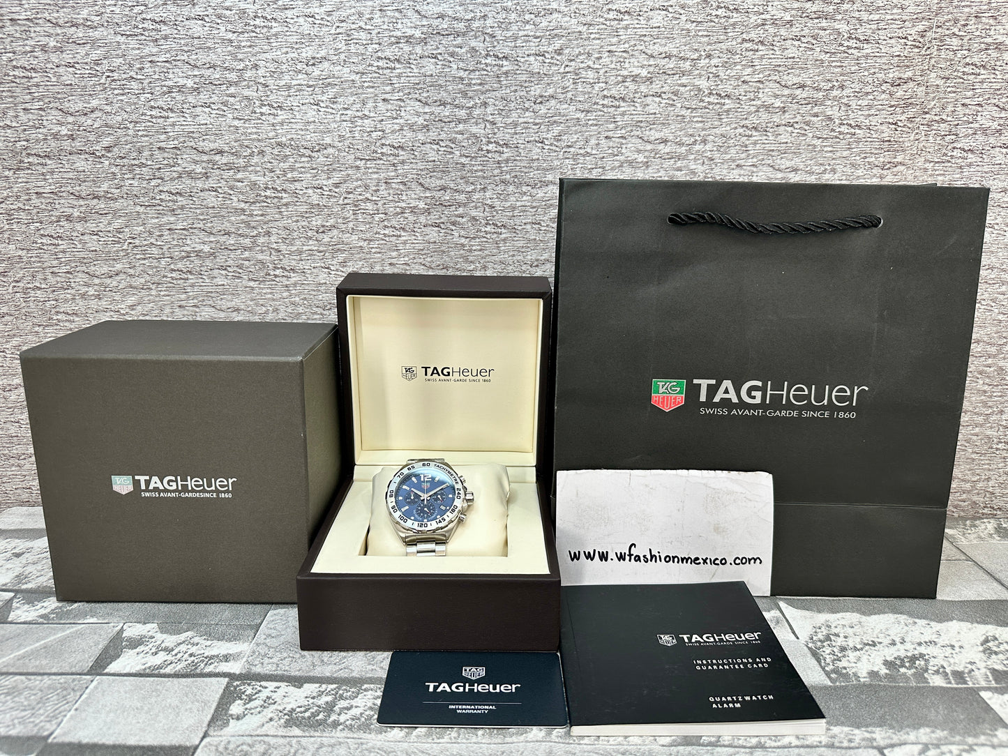 Reloj F1 Azul AAA Quartz