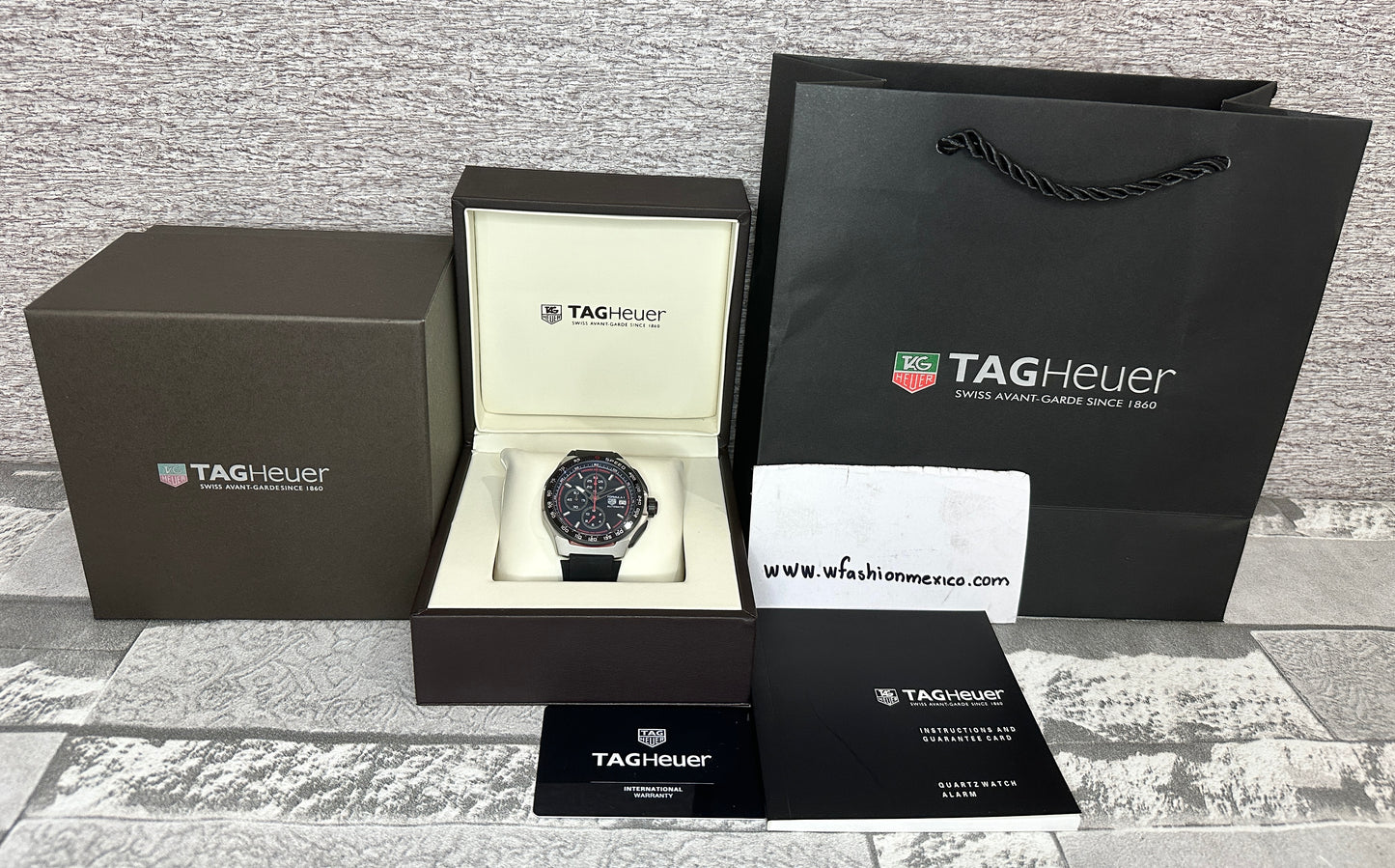 Reloj negro F1 Red Bull AAA Quartz