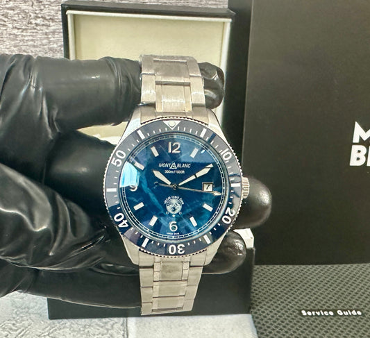 Reloj MB Iced Sea AAA azul