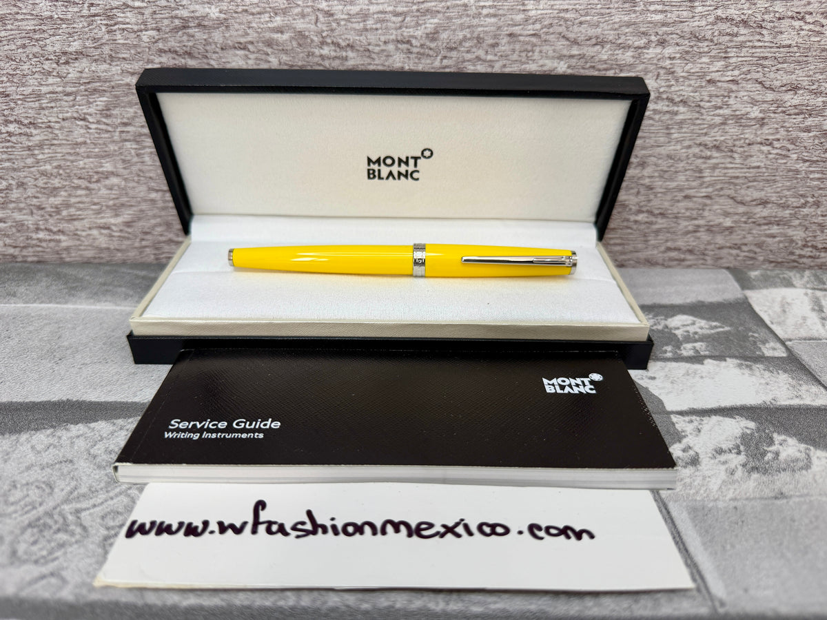 Pluma MB rollerball PIX amarilla