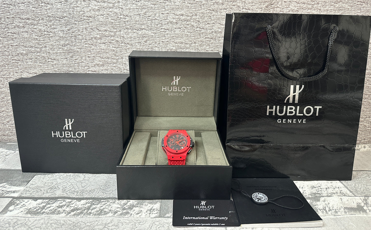Reloj HUB BIG BANG RED MAGIC AAA
