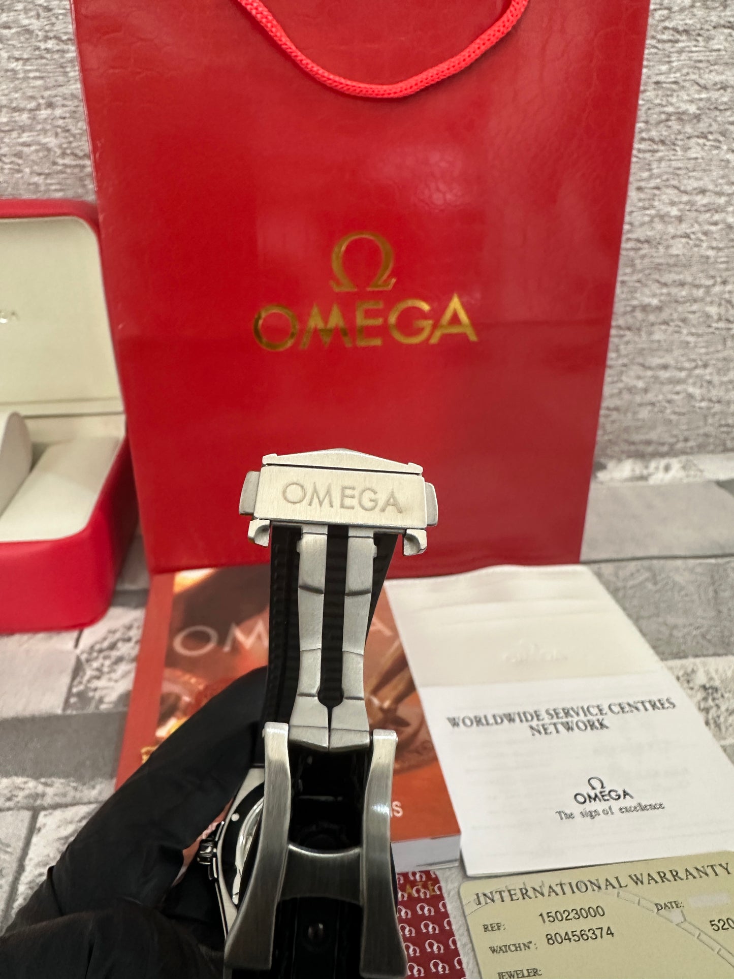 Reloj Constellation, AAA, Automático, correa de Piel negra
