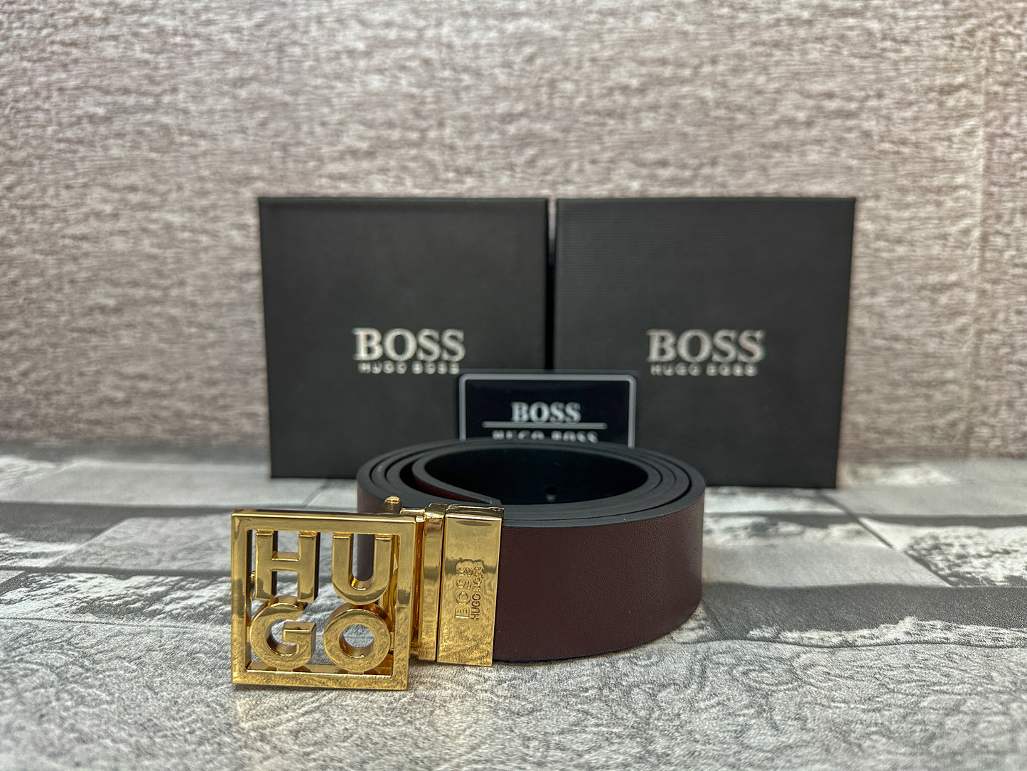 Cinturón B0SS de doble vista