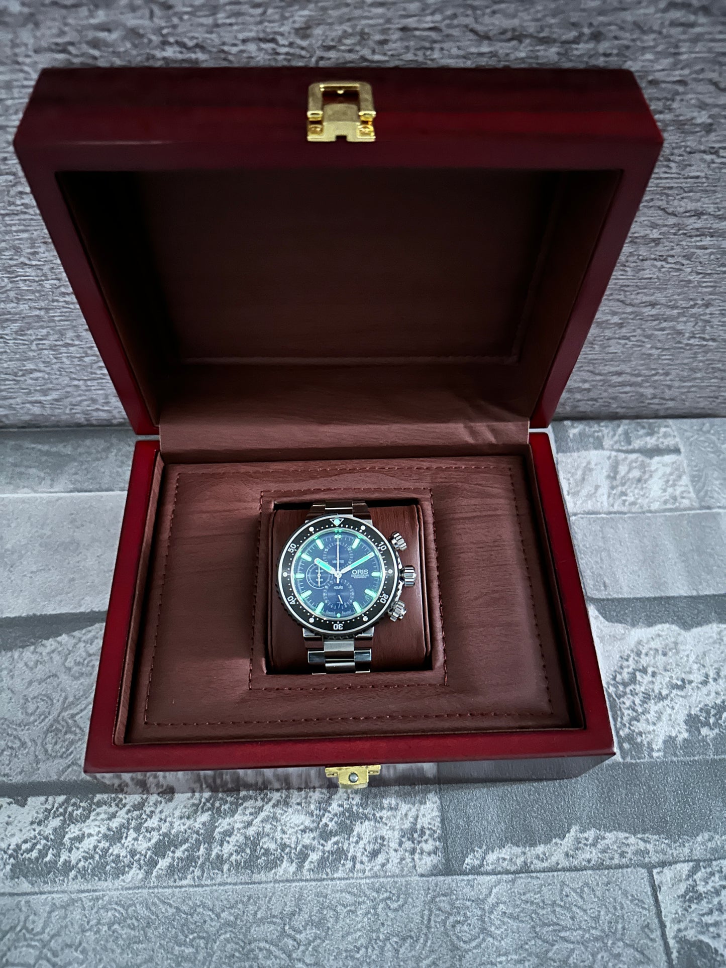 0ris Pr0 Diver Chronograph