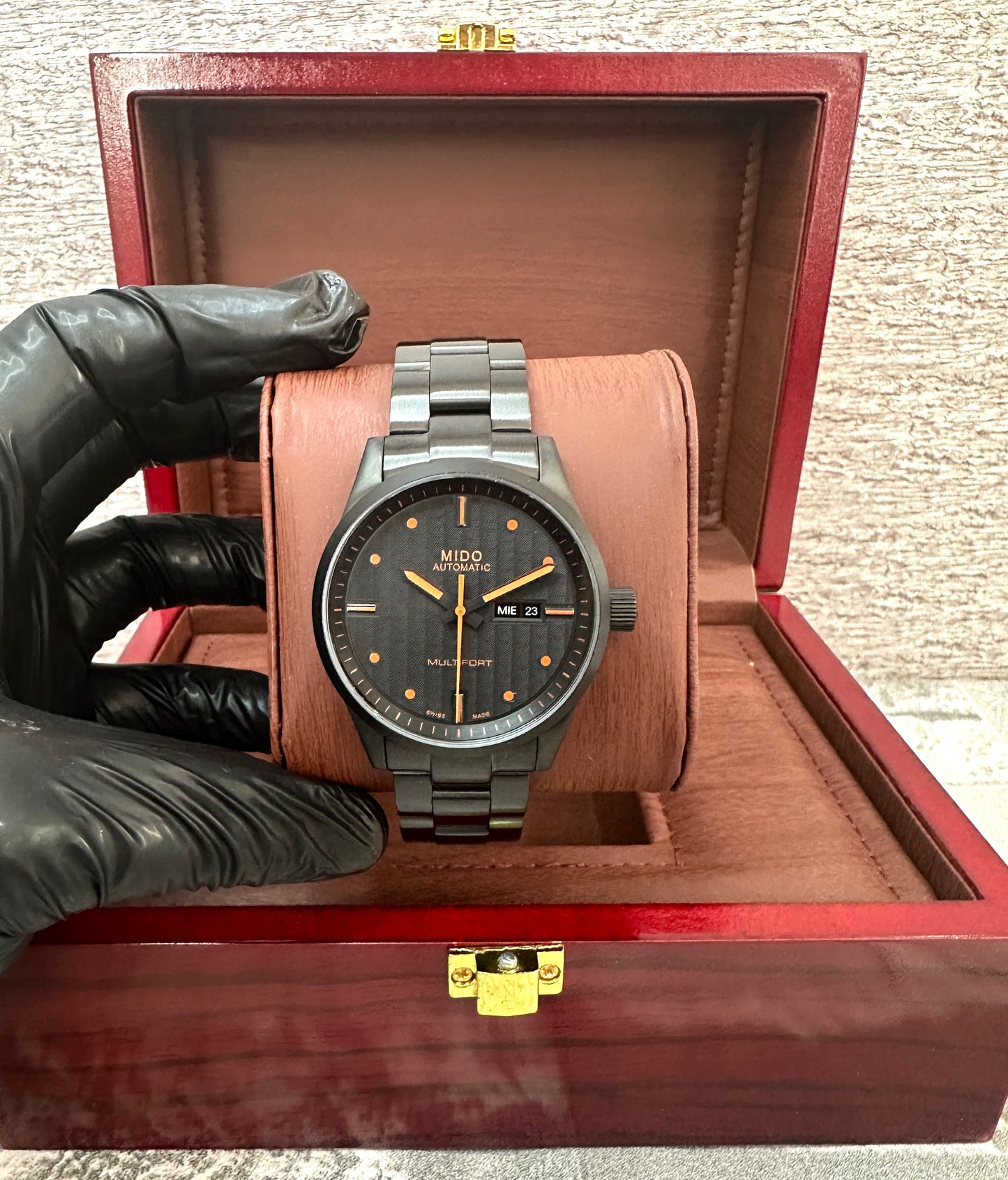 Reloj MID0 Multi Fort automático negro