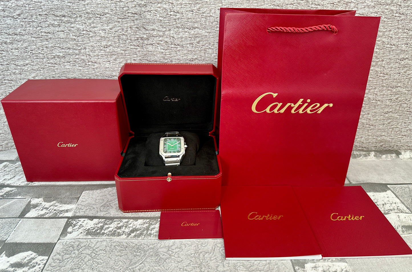 Reloj Santos AAA Automático verde