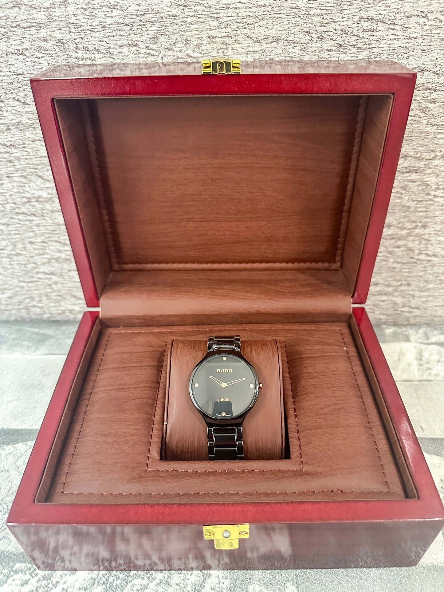 Reloj RAD0 negro 40 mm para caballero