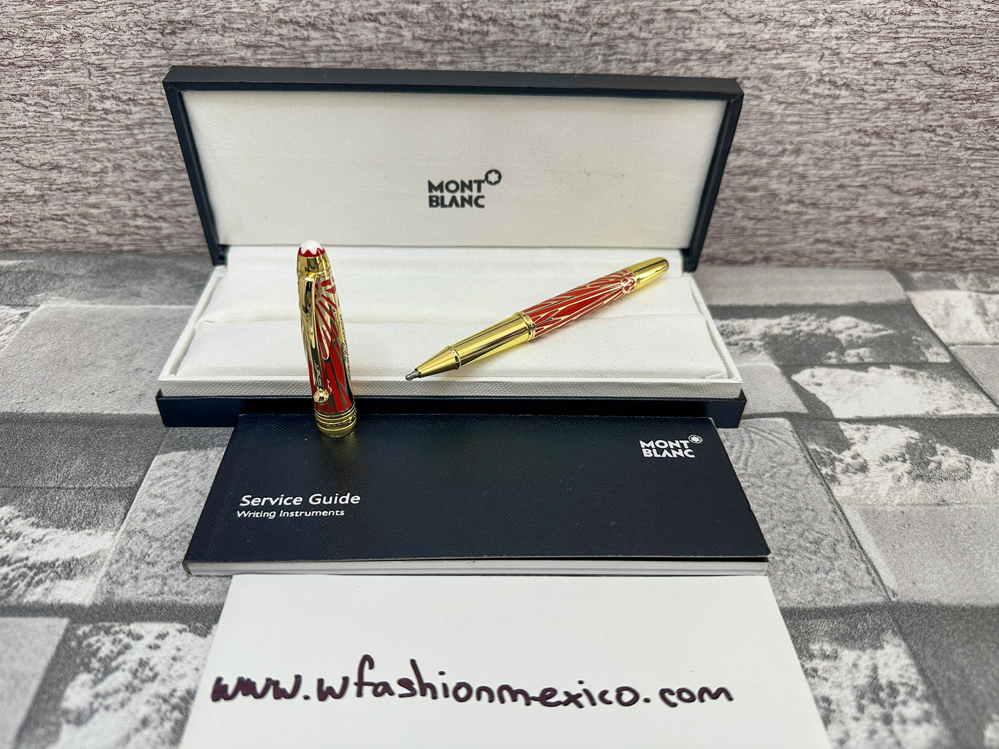 Pluma tipo Rollerball MB edición de Origin
