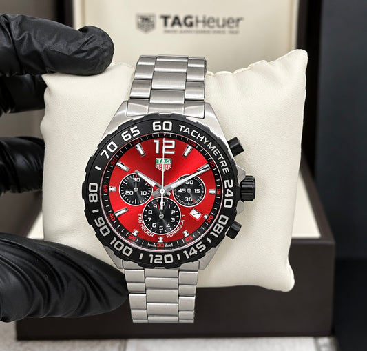 Reloj F1, AAA, Quartz, rojo