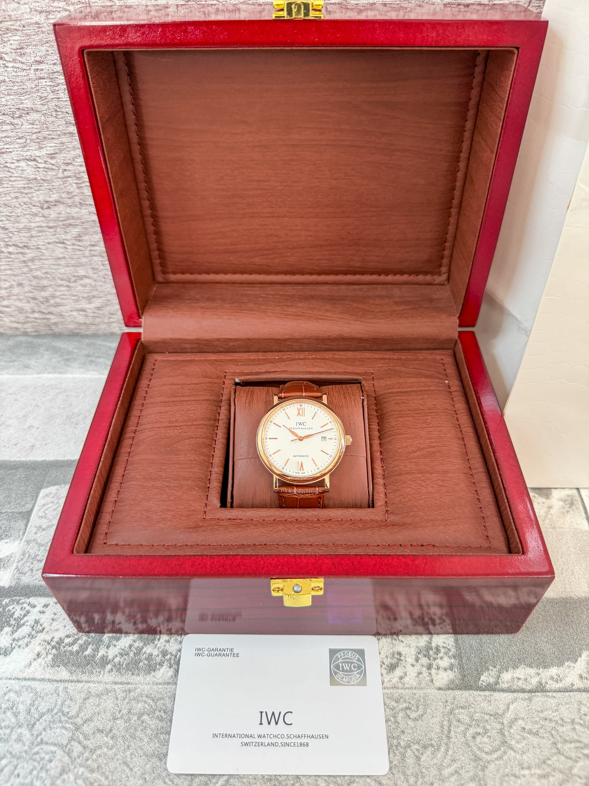 Reloj IW Co Portofino café