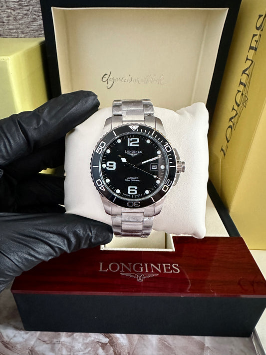 Reloj Long. Hydroconquest AAA, Automático, negro