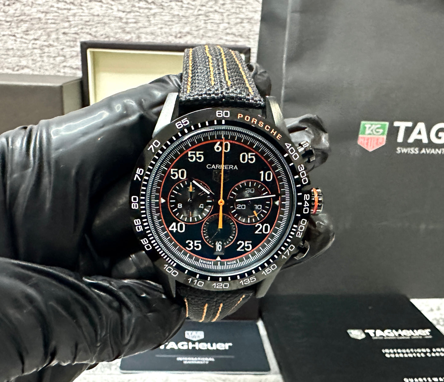 Reloj Carrera P0RSCHE Orange