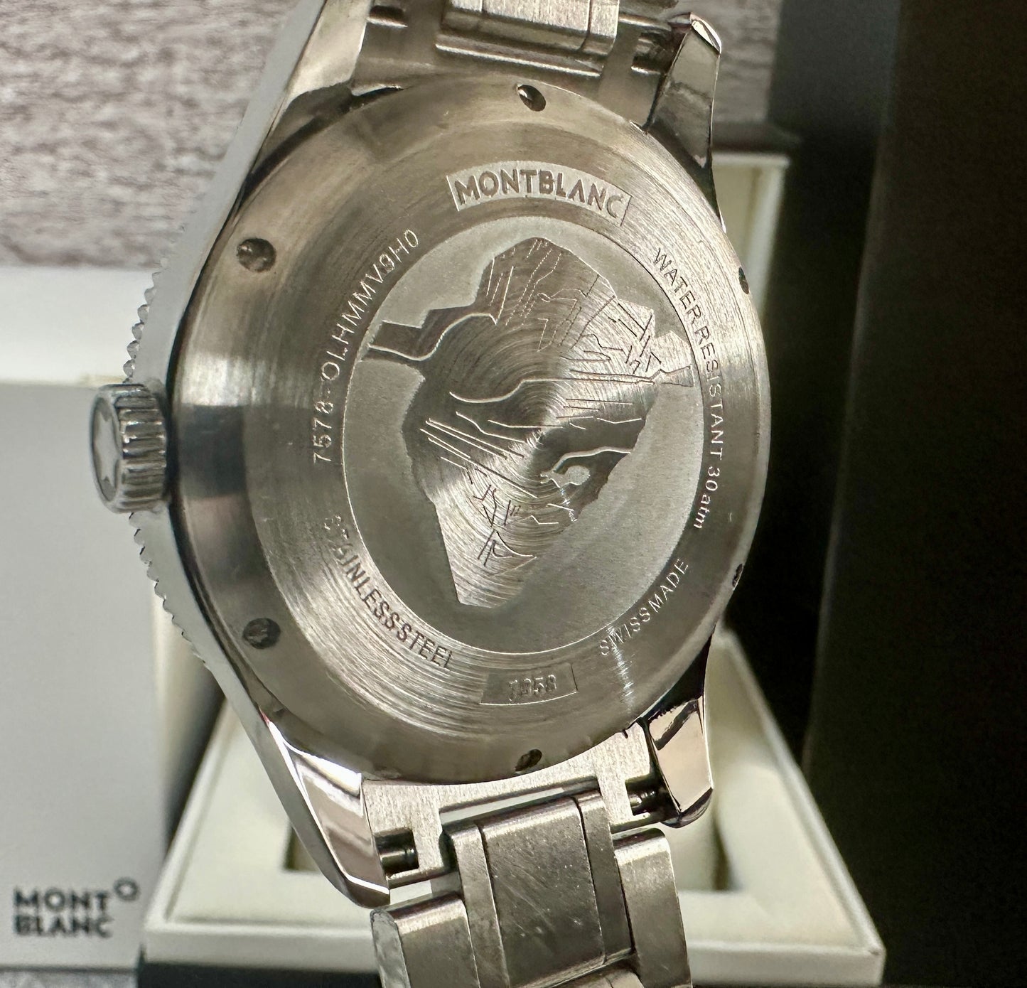 Reloj MB Iced Sea AAA azul