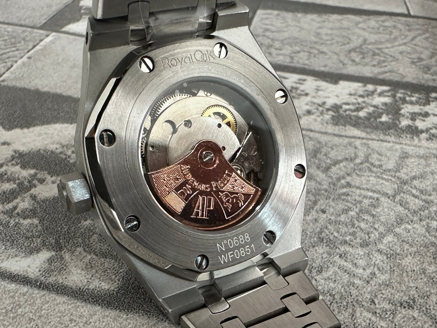 Reloj AP Automático carátula azul