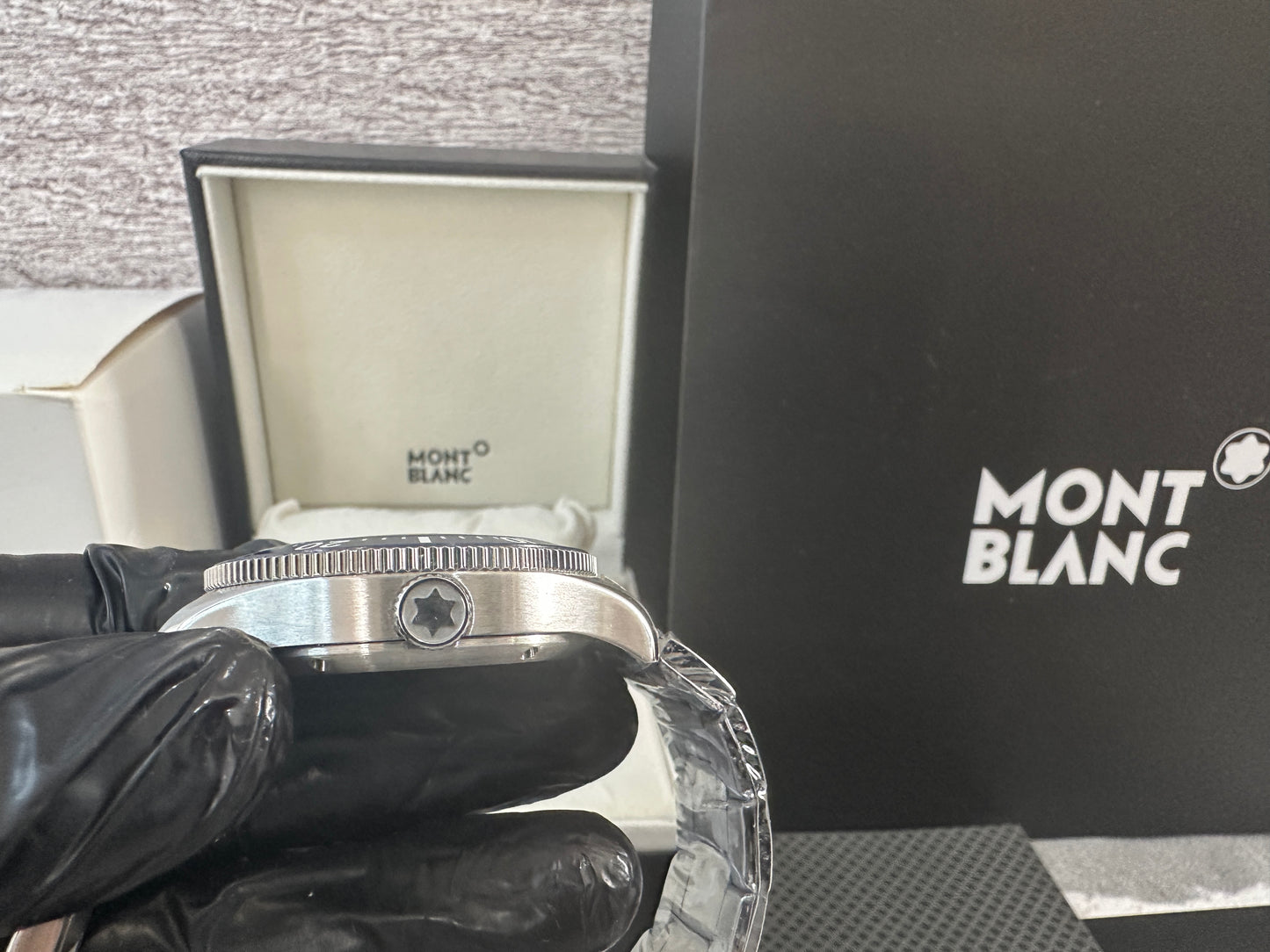 Reloj MB Iced Sea AAA azul