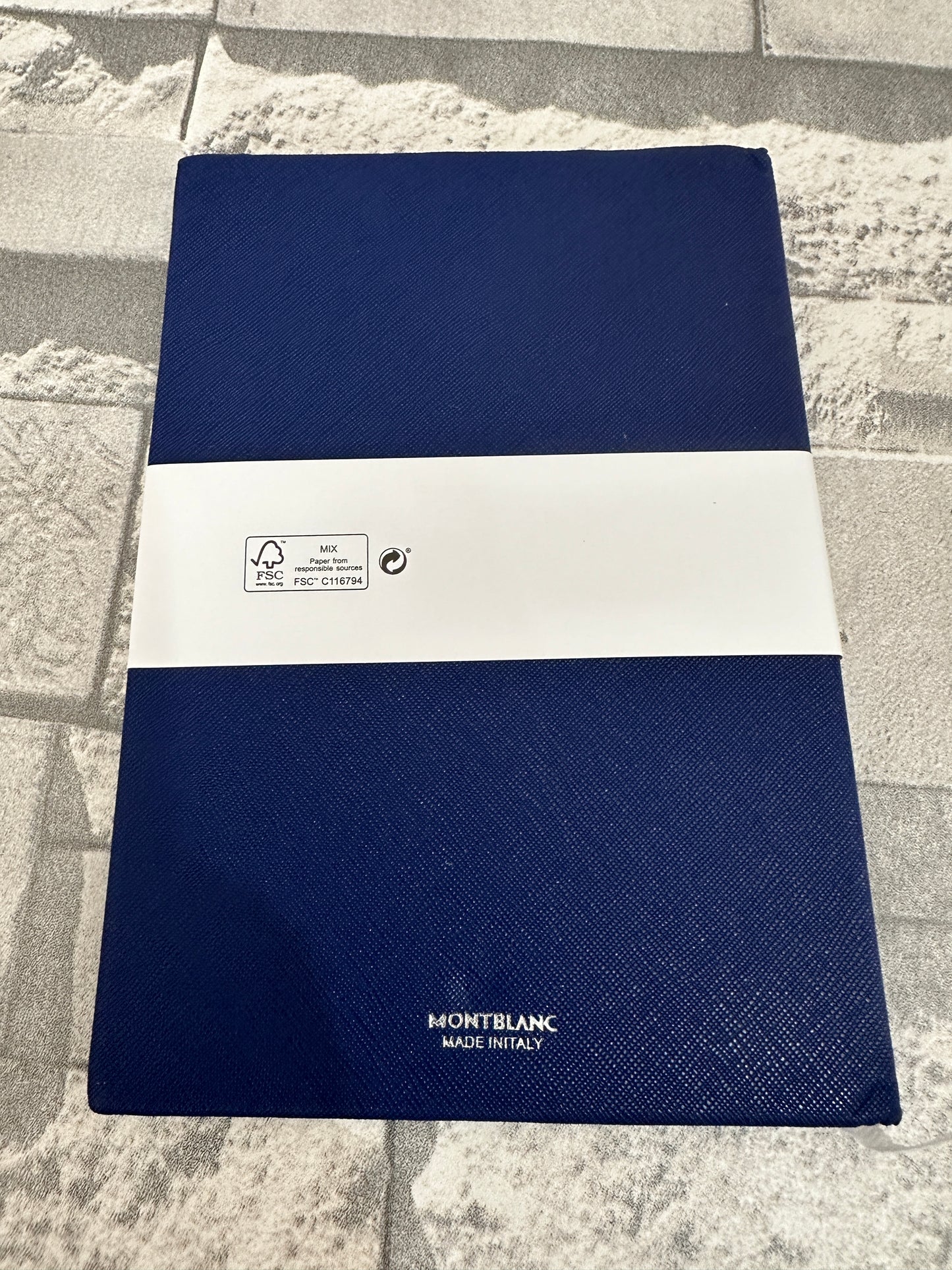 Cuaderno de escritura color azul Mont