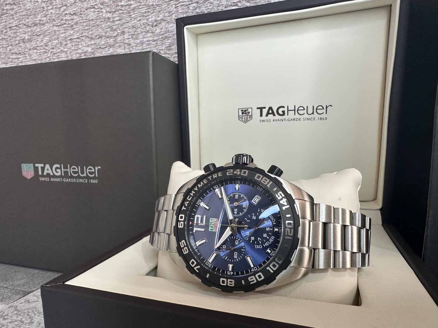 Reloj F1 Azul AAA Quartz