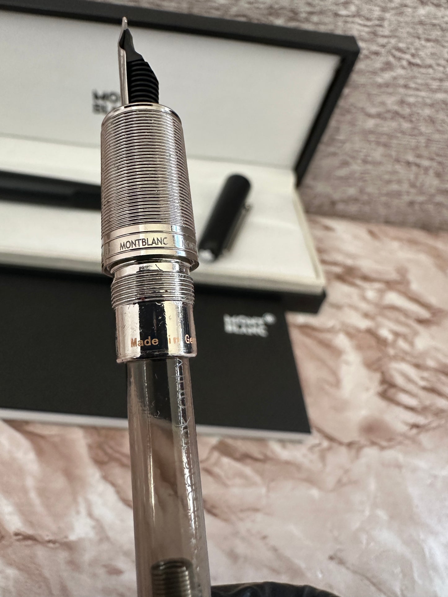 Pluma fuente Serie M negro mate