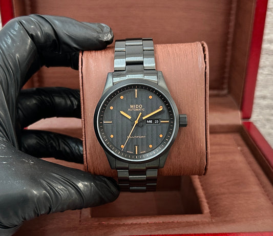 Reloj MID0 Multi Fort automático negro