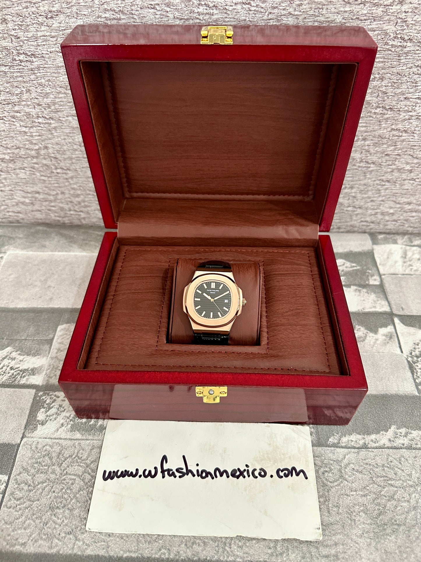 Reloj Pat Nautilus AAA Automático Correa de Piel