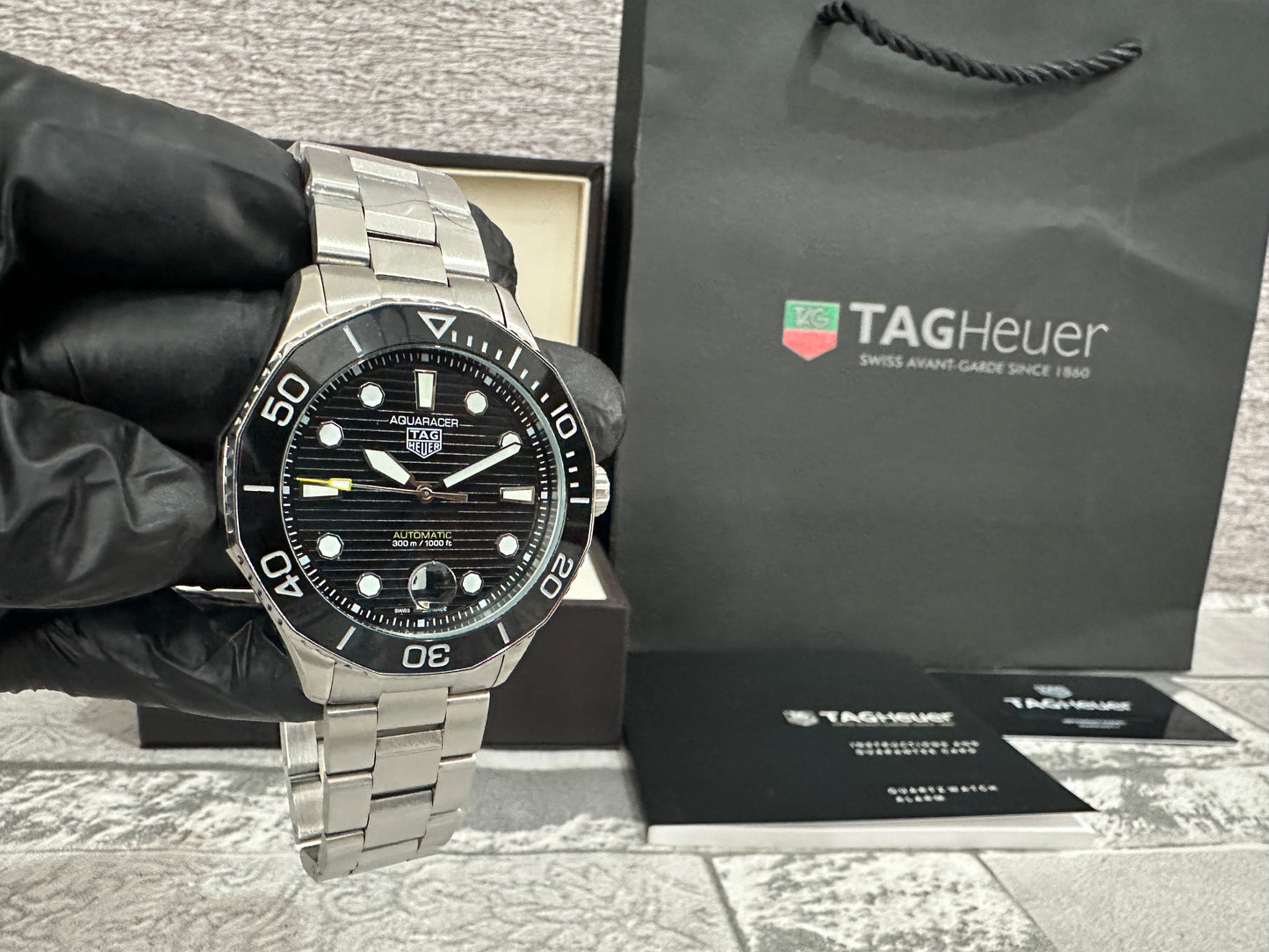 Reloj Aqua Racer AAA Automático negro