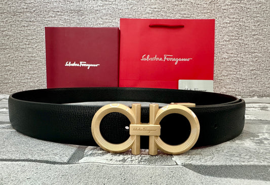 Cinturón SF hebilla dorada