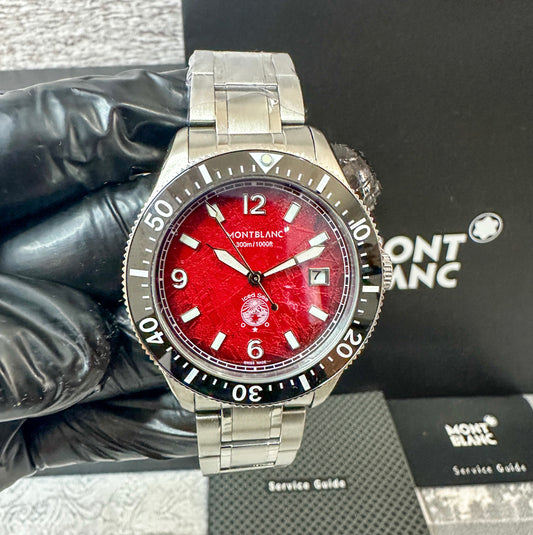 Reloj MB Iced Sea AAA rojo