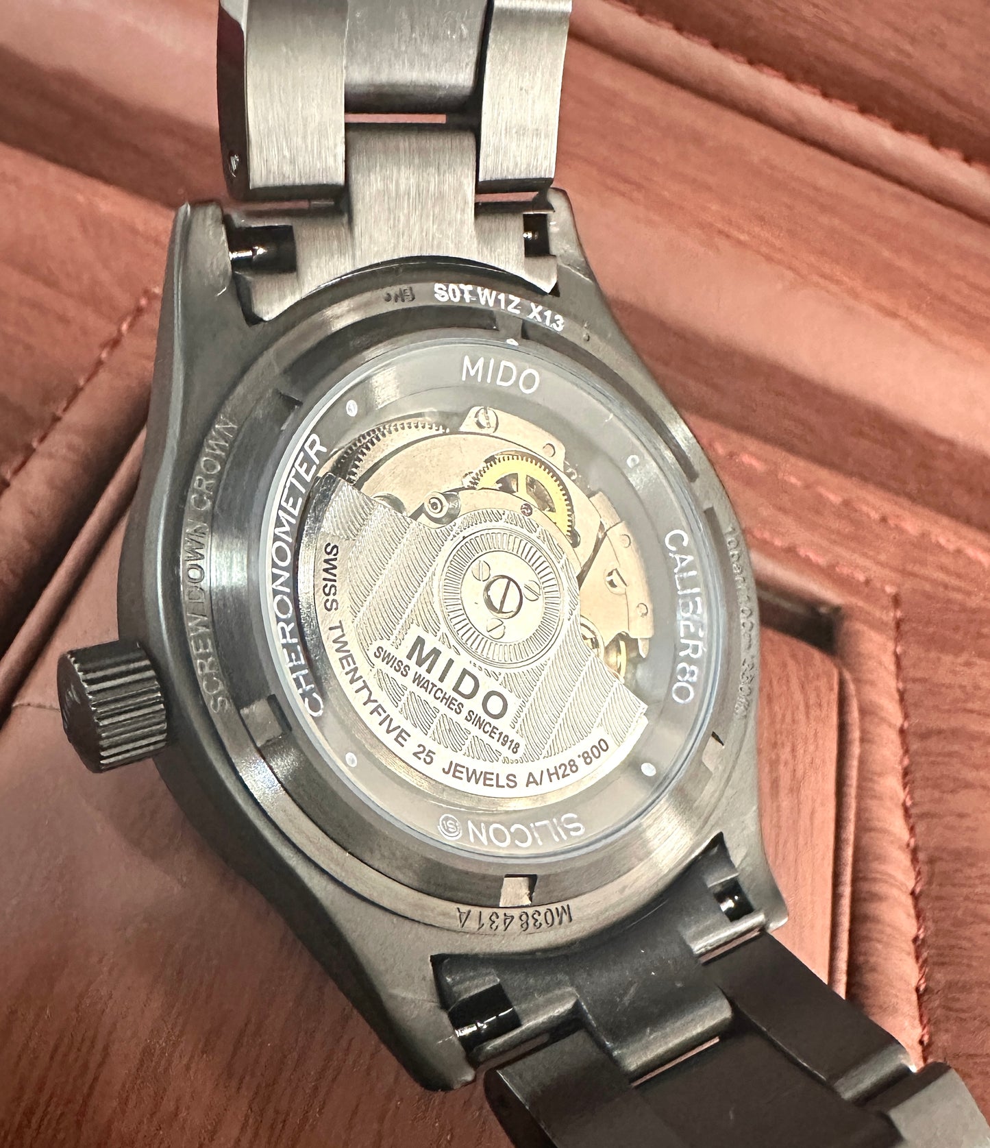 Reloj MID0 Multi Fort automático negro