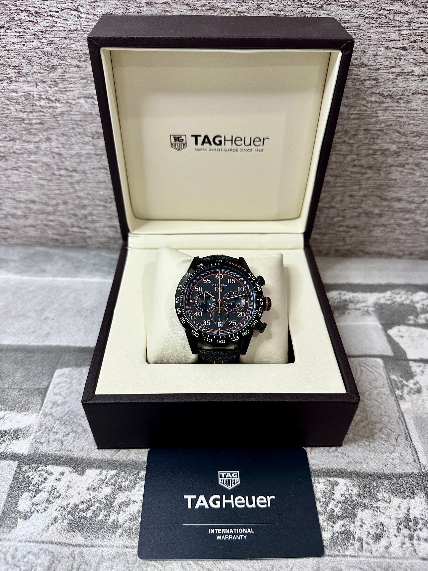 Reloj Carrera P0RSCHE Orange