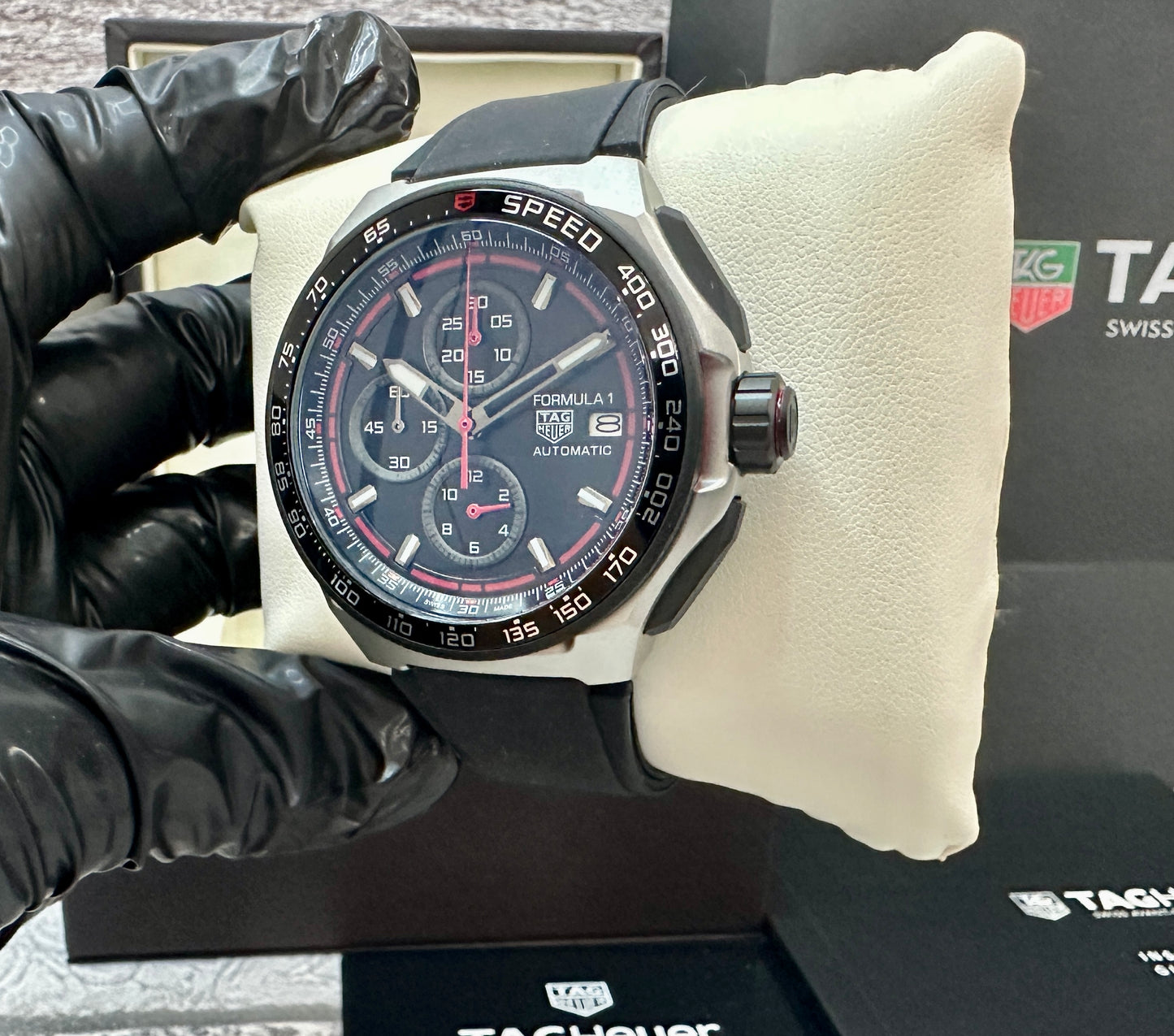 Reloj negro F1 Red Bull AAA Quartz