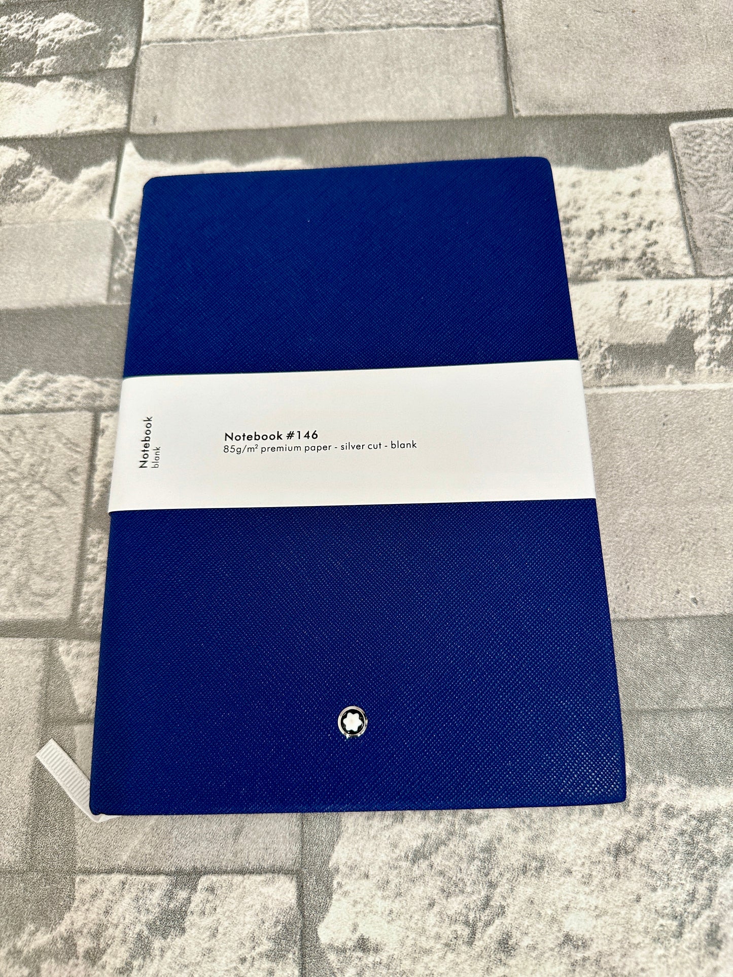 Cuaderno de escritura color azul Mont