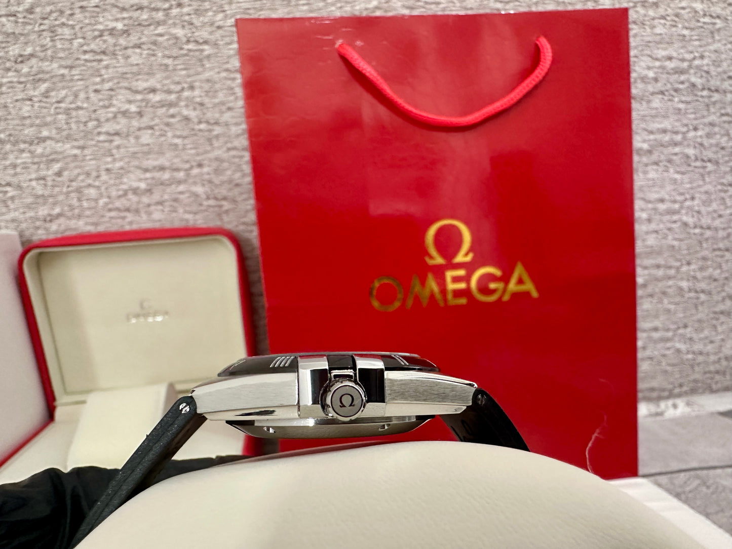 Reloj Constellation, AAA, Automático, correa de Piel negra