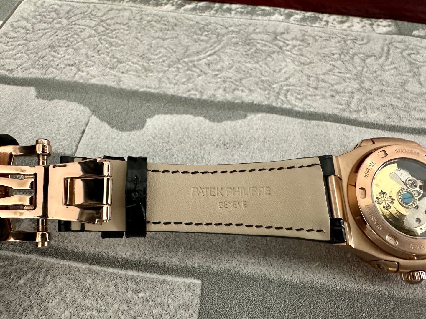 Reloj Pat Nautilus AAA Automático Correa de Piel